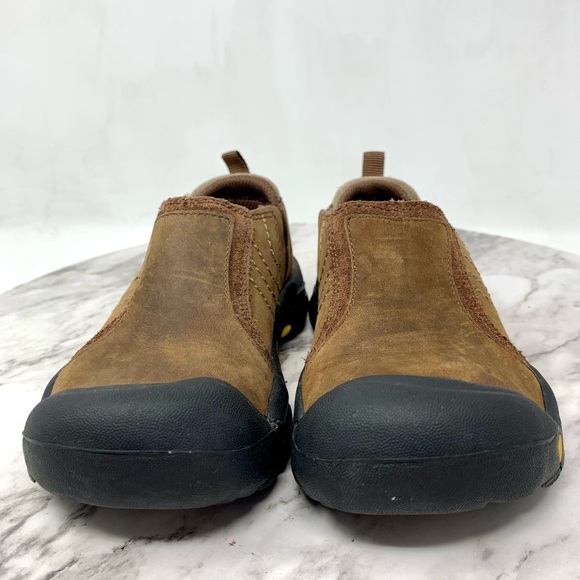 Toddler Keen Brown Nubuck Slip On Shoes 10/28 Childrens Classic Rustic Casual - Picture 4 of 11